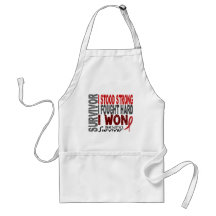 Heart Attack Survivor 4 Heart Disease Aprons