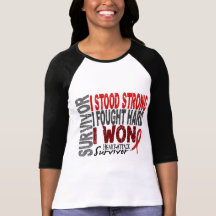 Heart Attack Survivor 4 Heart Disease T-shirts