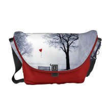 heart balloon purse messenger bags