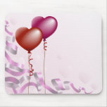 heart balloons mousemats