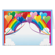 Heart Baloon Background