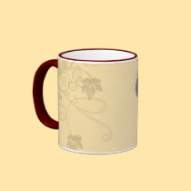 Heart Basset Hound mugs
