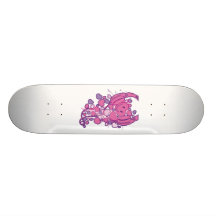 Heart_Beat Custom Skate Board