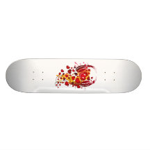 Heart_Beat Custom Skateboard