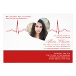 Heart Beat Photo Announcement/Invitation