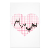 Heart Beat VIII Stationery