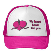 Heart Beats Trucker Hat