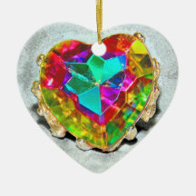 heart bijoux ornaments