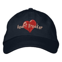 Heart Breaker Embroidered Hat
