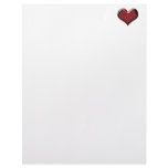 Heart Bullseye Custom Letterhead
