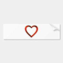 Heart Bumper Stickers
