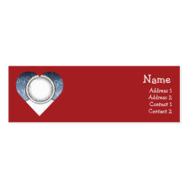 Heart business cards