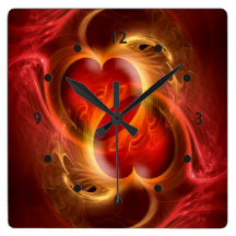Heart by Heart + clock face