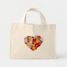 heart! canvas bag