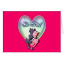 HEART & CATS by SHARON SHARPE cards