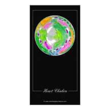 Heart Chakra Personalized Photo Card