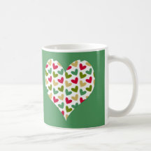 "Heart" Classic White Mug