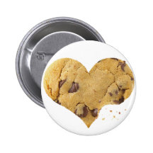 Heart Cookie Button
