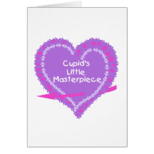 Heart Cupid's Little Masterpiece Cards