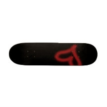 Heart Custom Skate Board