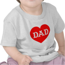 HEART DAD TSHIRTS
