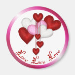 Heart Decor Fridge Magnets