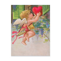 Heart Delivery ~ Postcard / Invitation