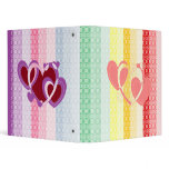HEART DESIGN BINDER..ADD YOUR TEXT