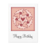Heart Design Post Card