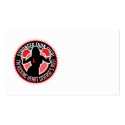 Heart Disease Boxing Girl business cards