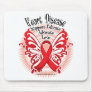 Heart Disease Butterfly 3 Mousepad