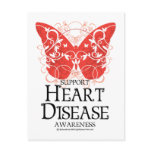 Heart Disease Butterfly Post Cards