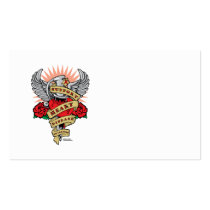 Heart Disease Dagger Business Card