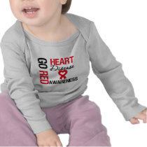 Heart Disease GO RED Tee Shirts