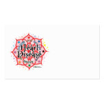 Heart Disease Lotus Business Card Templates