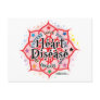 Heart Disease Lotus Postcard