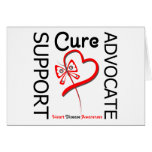 Heart Disease Support Advocate Cure Card