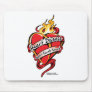 Heart Disease Tattoo Heart Mouse Pads