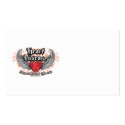 Heart Disease Wings business cards