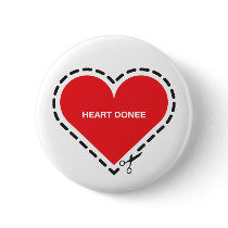 Heart Donee Button