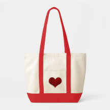 heart dramatic bag