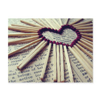 Heart Eternal Love Postcard