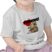 HEART Fishing Tshirts and Gifts