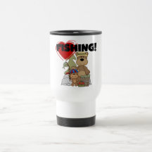 HEART Fishing Tshirts and Gifts Coffee Mug