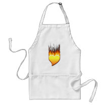 Heart Flame tilted III Apron