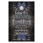 Heart Fractal Web Invitation Event Flyer stationery