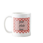 Heart frame for your picture mug