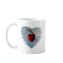 Heart framed heart Customizable 2 sided Mug