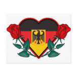 Heart Germany Postcard