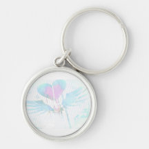 Heart Graffiti  Keychains